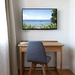 Reetdorf Geltinger Birk Atelierhaus Moorflechte بيت للعطل *